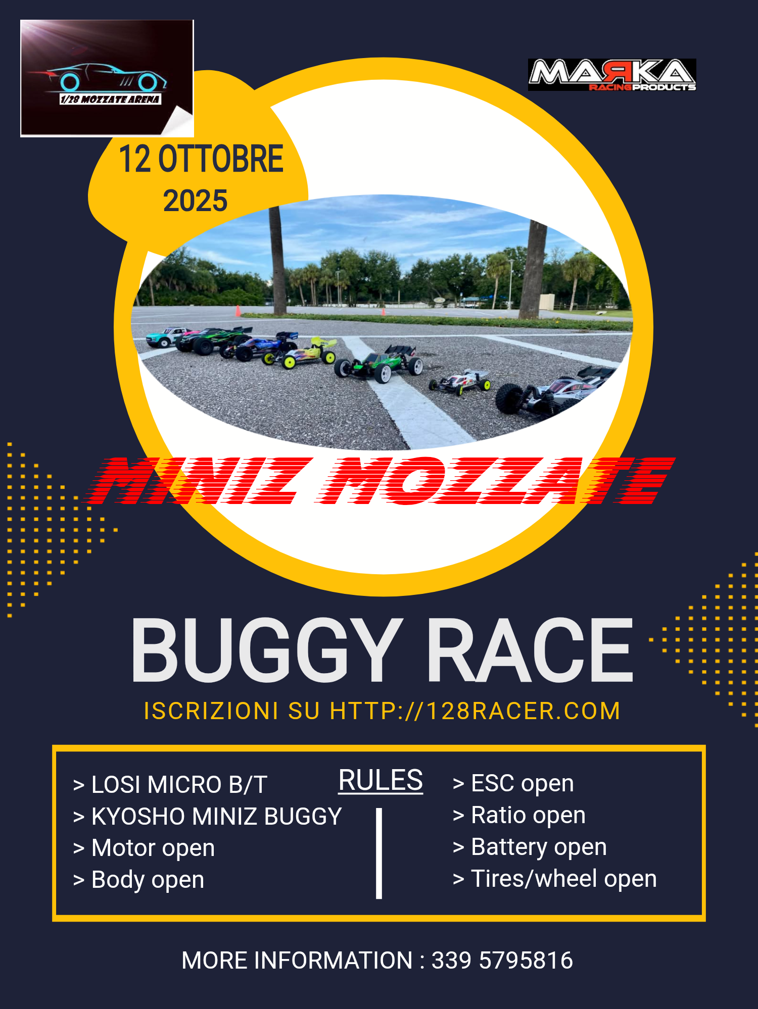 Manifesto della gara